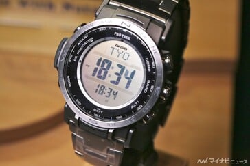 Les prochaines montres de la série Pro Trek Lume Dial. (Source de l'image : Mynavi News)