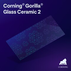 Le Corning Gorilla Glass Ceramic 2 permet aux téléphones de mieux résister aux chutes sans se briser. (Source de l'image : Corning)
