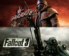 Les bannières de Fallout 3 et Fallout : New Vegas sont montrées (Source de l'image : Bethesda avec modifications)