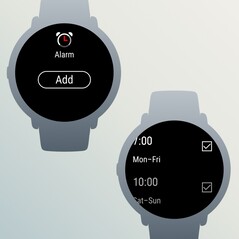 Plusieurs alarmes peuvent être définies après la mise à jour