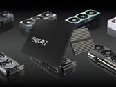 Mémoire GDDR7 montrée avec les GPU de la série Nvidia RTX 50 (Image source : Memphis Electronic, Nvidia Blog with edits)