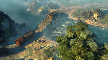 Une image montrant plusieurs personnages de Shadow Tactics: Blades of the Shogun.