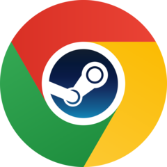 Steam sur ChromeOS est désormais en version bêta et disponible sur davantage d&#039;appareils. (Image via Google et Valve avec modifications)