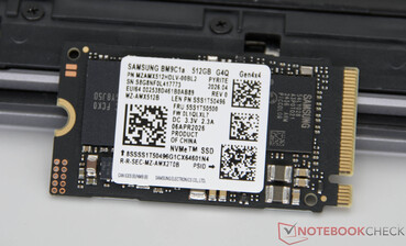SSD Samsung d’une capacité de 512 Go