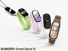 Le teaser officiel laisse entrevoir un écran légèrement plus grand et des bords plus fins. Photo : le Smart Band 10 (Source de l'image : Xiaomi - édité)