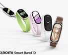 Le teaser officiel laisse entrevoir un écran légèrement plus grand et des bords plus fins. Photo : le Smart Band 10 (Source de l'image : Xiaomi - édité)