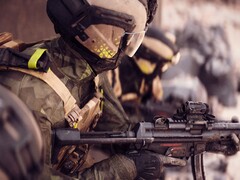 Un soldat de l&#039;une des factions de Battlefield 6 (Image source : EA)