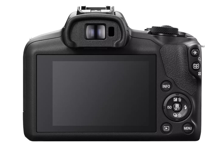 L'EOS R100 de Canon dispose d'une interface très basique, ce qui peut rendre le réglage des paramètres un peu fastidieux. (Source de l'image : Canon)