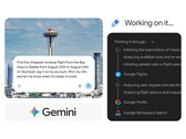 Gemini Spark traite une recherche de vol dans Chrome et lance la réservation