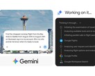 Gemini Spark traite une recherche de vol dans Chrome et lance la réservation