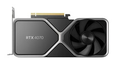La RTX 4070 (image : NVIDIA)
