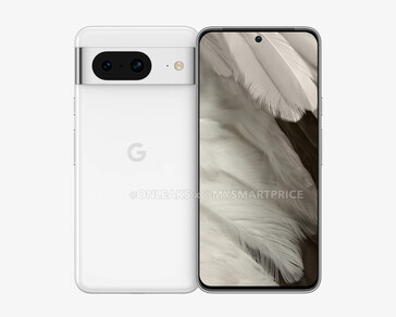 Le Pixel 8. (Source de l'image : @OnLeaks &amp; MySmartPrice)