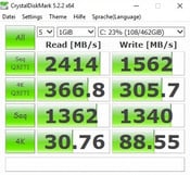 Aorus X7 DT v8 - SSD.