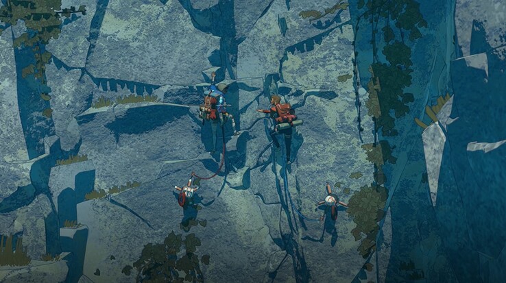 Une capture d'écran de Cairn