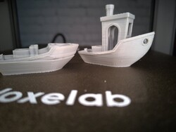 3D-Benchy avec deuxième essai