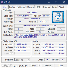 Latitude 7200 - CPU-Z.