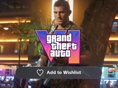 Jason Duval montré avec le logo de GTA 6 et l'icône de la liste de souhaits du PS Store