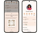 Image promotionnelle du système de vérification QR de Google dans Google Messages. (Source de l'image : Google)
