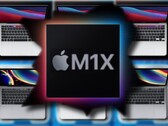 Le silicium M1X Apple devrait apporter des gains de performance significatifs aux ordinateurs portables MacBook Pro de la prochaine génération. (Image source : Apple/Intel - édité)