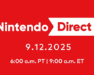 Une capture d'écran de l'annonce du prochain Nintendo Direct (source d'image : Nintendo)