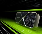 Rendu artistique du GPU RTX 4090 de référence. (Source de l'image : Nvidia)
