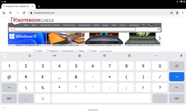 Test de la tablette Lenovo Tab P11 Plus