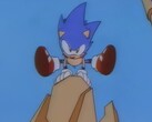 Un rendu à l'échelle de l'IA de l'ouverture de Sonic CD