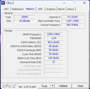 Mémoire CPU-Z