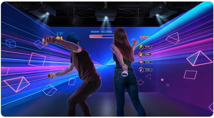 Le projecteur BenQ LU895UST est conçu pour des expériences immersives. (Source de l'image : BenQ)