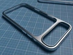 Le cadre présumé du prochain iPhone, tel qu&#039;il a été partagé par une fuite. (Source de l&#039;image : Jukanlosreve sur X)