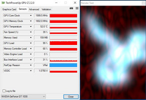 GPU-Z (overclocking- test de rendu)