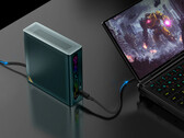 La OneXGPU Lite connectée à un OneXPlayer G1. (Source de l'image : One-Netbook)
