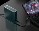 La OneXGPU Lite connectée à un OneXPlayer G1. (Source de l'image : One-Netbook)