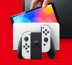 Le modèle OLED de la Nintendo Switch n&#039;inclut aucune modification de ses Joy-Cons. (Image : Nintendo)