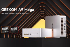 Geekom A9 Mega avec AMD Ryzen AI Max+ 395 et 128 Go de RAM DDR5 (Source : Geekom)
