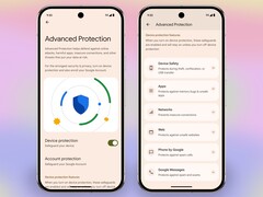 Protection avancée sur Android 16. (Source de l'image : Google)