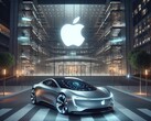 La voiture Apple n'existerait plus (image générée par DALL-E 3.0)