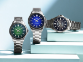 De gauche à droite, le Casio MTS-S100D-3AV, le MTS-S100D-2AV et le MTS-S100D-1AV. (Source de l'image : Casio) 