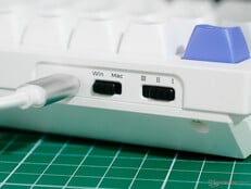 Profil Keychron Q1 HE 8K et commutateurs OS.