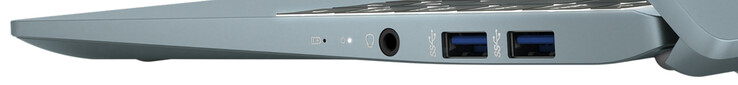 Côté droit : combo audio, 2x USB 3.2 Gen 2 (Type A)