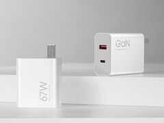 Le chargeur double port Xiaomi Mi 67 W prend en charge l&#039;UFCS. (Image source : Xiaomi)
