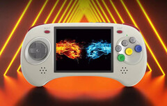 La rumeur veut qu'Anbernic revienne à sa forme inspirée de la Sega Saturn. (Source : Anbernic)