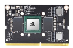 Le Jetson TX2 NX a la taille d'un module SO-DIMM. (Source de l'image : NVIDIA)