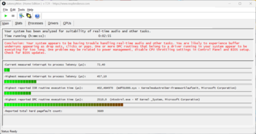 LatencyMon - Vue d'ensemble