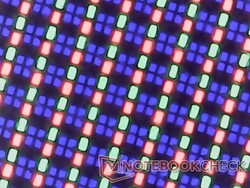 Les sous-pixels RVB sont différents pour l'OLED par rapport à l'IPS
