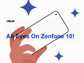 Maquette utilisée par ASUS pour faire la publicité de son Zenfone 10 concurrent. (Source de l'image : ASUS)
