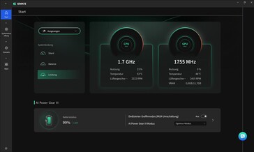 Profils de performance GiMATE