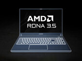 Le RDNA 3.5 pourrait être utilisé jusqu'en 2029. En photo : Un rendu montrant un ordinateur portable de jeu AMD. (Source de l'image : AMD - édité)