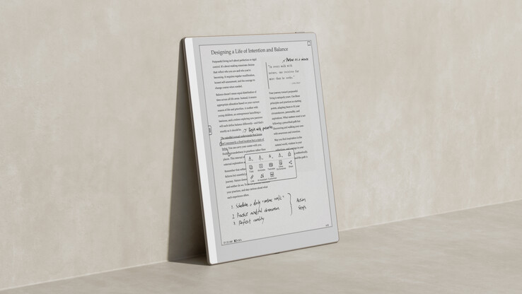 Le Boox Go 10.3 Gen II Lumi est doté d'une lumière frontale à deux tons