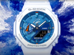 La montre G-Shock GA-2100RI25-7A de Casio (photo) sera commercialisée au Japon. (Source de l&#039;image : Casio)